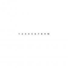 Горизонтальная маркировка Klemsan DO10/6, (611-620) 510 шт. 0.0.0.5.504162