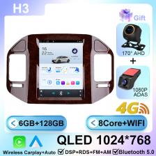 9,7 "Android для Mitsubishi Pajero 3 V60 V68 V73 1999-2011 Автомобильный радиоприемник Мультимедийный видеоплеер GPS-навигация WIFI DVD