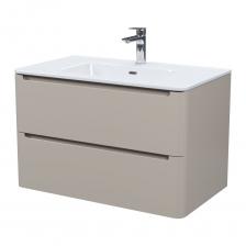 Подвесная тумба с плоским умывальником Edifice в теплом оттенке капучино – воплощение современного минимализма. Мягкие линии корпуса в сочетании с удобными интегрированными ручками выглядят свежо и актуально. Смотрится аккуратно, легко и не усложняет процесс уборки в ванной благодаря подвесной конструкции. В комплекте умывальник (арт. 0108000i28) из качественного фарфора. Он отличается высокой прочностью и прост в уходе: не задерживает загрязнения и неприятные запахи, надолго сохраняя первозданную белизну. Два выдвижных ящика закрываются плавно и бесшумно благодаря высококачественным скрытым направляющим с доводчиками немецкого производства. Надежные крепления рассчитаны на большой вес и позволяют равномерно распределять нагрузку. Фурнитура рассчитана на 30 000 открываний, что составляет более 10 лет исправной работы. Гарантия на мебель IDDIS® – 3 года.  