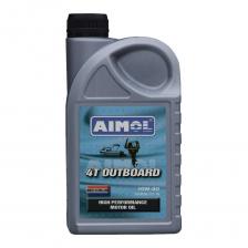 Минеральное масло для четырехтактных двигателей AIMOL 4T Outboard 10W-40 8719497953714