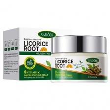 SADOER Крем для лица питательный с витамином С и экстрактом из корня солодки 60