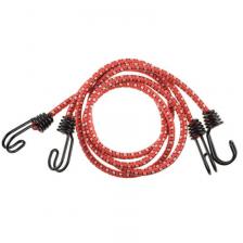 Ремни стяжные Шнур резиновый крепежный Stayer "PROFESSIONAL" 40506-100, двойной стальной крюк, усиленная резина, 100 см, d 8 мм, 2 шт.