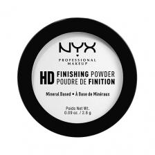 Пудра для лица NYX Professional Makeup NYX PROFESSIONAL MAKEUP Фиксирующая пудра с минералами HD Finishing Powder в мини формате