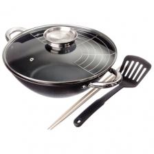 Казан чугунный Satoshi Kitchenware 808031, черный, 4.4 л