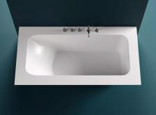 Ванна из искусственного камня Salini Orlando 190x100 102124M S-Stone, матовый