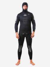 Гидрокостюм для подводной охоты SARGAN Калан 7 мм, Черный
