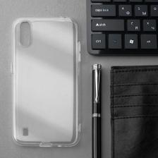 Чехол Innovation, для Samsung Galaxy A01, силиконовый, прозрачный