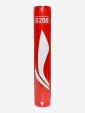 Воланы перьевые Li-Ning G200, 77, 12шт., Белый