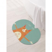 Коврик для ванной и туалета - это современный аксессуар для дома и отличное приобретение для создания домашнего уюта в интерьере вашей ванной комнаты. Универсальный мягкий коврик для ванны противоскользящий на пол размером 58x38 см. Половик для ванной, душевой и туалета выполнен из мягкого и приятного верхнего слоя на основании 100% полиэстера. Нижний слой: прорезиненная основа с противоскользящим покрытием. Овальный коврик для ванны и душа безворсовый на пол защитит вас от скольжения и предотвратит падение. Ковер впитывающий и при этом быстросохнущий, не теряет своих свойств при длительном контакте с влагой. Универсальное изделие подходит для использования в бассейне, сауне, коврик для туалета в туалетной зоне, под унитаз, дорожка в ванную, коврик для кухни и спальне в качестве прикроватного коврика и как коврик для детей. В комплект к коврику для ног резиновому можете подобрать шторку для ванной под брендом JoyArty. При распаковке маленького коврика на пол в ванную может присутствовать незначительный запах, связанный с производственными особенностями. Яркость рисунка может отличаться от изображения на сайте. Допустимо отклонение в размерах +- 2 см.