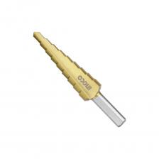 Ступенчатое сверло 4-12мм SUPER INGCO AKSDS41233 INDUSTRIAL предназначено для получения отверстий различного диаметра без перестановки режущего инструмента. Ступенчатое сверло изготовлено из стали HSS с нитрид титановым покрытием и трехгранным хвостовиком, позволяет получать отверстия диаметром от 4 до 12 мм в материалах толщиной до 3 мм: стали, цветных металлах, нержавейке и пластике.