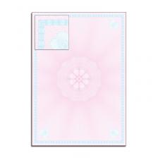 SET-02 - Бланки для сертификатов, дипломов, грамот, А4, верже, 100 гр., 10 листов