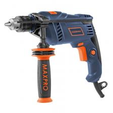 Дрель ударная Max-Pro 85067, 710 Вт; 0-3000 об/мин, ключевой патрон 1,5-13 мм