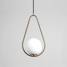 Подвесной Светильник Hoop Drop Brass От Imperiumloft