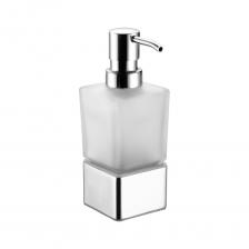 Дозатор жидкого мыла стеклянный настольный Azario RINA AZ-130C