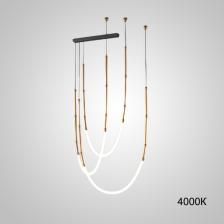 Подвесной Светильник Alrik Combo Brass 4000К От Imperiumloft
