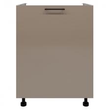 шкаф напольный для мойки Мокко глянец 820х600х504мм 1 дверь МДФ/ЛДСП