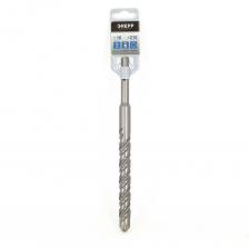 Бур SDS-plus Grepp предназначен для работ по бетону, граниту кирпичу. Используется для установки в перфораторы и отбойные молотки. За счет уникальной формы спирали ускоряется процесс отведения продуктов сверления, снижается нагрев инструмента. За счет усиленного стального стержня деформация бура в процессе работы исключена. Материал тела сверла: инструментальная сталь (40cr). Материал вставки на конце сверла: карбидный сплав ВК8 (YG8C).