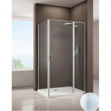Душевой уголок Allen Brau Priority 90x100 3.31002.BA + 3.31020.BA серебро браш