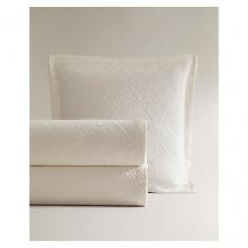 Плед ZARA HOME Хлопчатобумажное покрывало с геометрическим рисунком 180 x 250 см