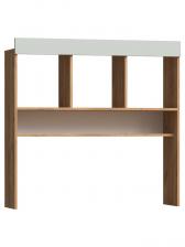 Надстройка для стола «Челси» Color, 1100x286x1064 мм, цвет мята тёмная/дуб крафт