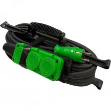 Силовой удлинитель на рамке iTOK с заземлением серии iCONNECT COLOR предназначен для подключения различных электрических приборов, электроинструментов и устройств на напряжение до 250 В и мощностью до 2200 Вт. В состав изделия входит: Вилка и колодка с защитными крышками, Рамка для удобства намотки кабеля, Хомуты на липучках для удобства эксплуатации и хранения в замотанном виде, Кабель ПВС ГОСТ 7399-97 производства Калужского Кабельного Завода. Температура эксплуатации от -25 до +40 С. Область применения: строительные площадки, на производстве различных промышленных предприятий, на дачных участках, квартирах, загородных домах, автосервисах, объектах социальной и транспортной инфраструктуры. Высокая степень защиты iP54 позволяет использовать силовой удлинитель iTOK на улице и в помещениях с влажной средой. Силовой удлинитель iTOK серии iCONNECT COLOR изготавливается с применением передовых технологий производства электротехнической продукции самых высоких стандартов качества в строгом соответствии с ГОСТ IEC 60884-1. Вилка (стандарт Shuko) и колодка с защитными крышками выполнены из каучука, что обеспечивает ударопрочность и возможность применения при минусовых температурах. Перед началом эксплуатации, во избежании перегрева кабеля, удлинитель необходимо полностью размотать.