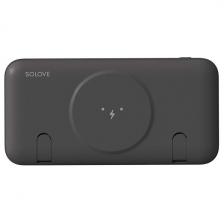 Внешний аккумулятор Solove Power Bank 10000mAh Magnetic MagSafe черный