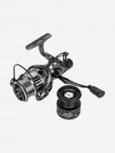 Катушка безынерционная Helios Byte carp 4000 CP 4+1 подшипник + запасная шпуля, Серый