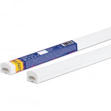 Линейные светодиодные светильники серии T5 МИНИ идеально подходят для общего, локального и акцентного освещения административных и жилых помещений. Они эффективно применяются для: Декоративной подсветки мебели, витрин и прилавков. Подсветки интерьерных элементов. Вспомогательного освещения рабочих мест. Использования в кухнях, ванных комнатах и других бытовых пространствах. Ключевое преимущество: Светильники T5 МИНИ гарантируют эффективное, экономичное и безопасное для глаз освещение с равномерным световым потоком без пульсаций (<5%). Экономия: Использование светильников T5 МИНИ позволяет значительно снизить затраты на электроэнергию благодаря высокой световой отдаче (80 лм/Вт), не жертвуя качеством освещения в жилых и административных помещениях. Главное преимущество: Ключевое преимущество светильников серии T5 МИНИ – гибкость монтажа благодаря возможности шлейфового соединения в линию. Для этого в базовый комплект входят: Торцевые заглушки Крепежный комплект Гибкий соединитель - для нестандартных конфигураций Жесткий соединитель - для прямолинейных конструкций