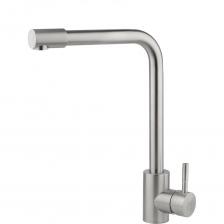 Смеситель AQUEDUC предназначен для смешения холодной и горячей воды, устанавливается на кухонную мойку. Корпус кухонного крана выполнен из нержавеющей стали для повышения прочности и долговечности использования, а эргономичный дизайн смесителя прекрасно впишется в интерьер вашей кухни. На подвижном изливе установлен специальный аэратор, экономящий расход воды! Струя воды мягкая, при этом поток плотный и равномерный, и даже при сильном напоре расход воды небольшой.