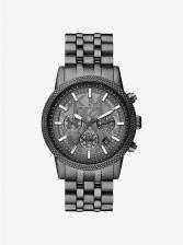 Крупногабаритные часы Hutton Gunmetal Michael Kors, бронзовый