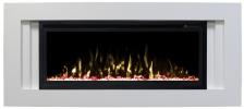 Электрокамин с широким очагом 3D Real-Flame Stockholm 42 WT-P591/WT-P511 с очагом Saphir 42