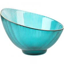Салатник Nouvelle Home Frost Stripe стекло 17.2 см зеленый