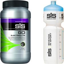 Изотоник SCIENCE IN SPORT (SiS) GO Electrolyte + Бутылочка белая Черная смородина №3