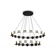 Подвесной светильник Freya FR6180PL-L70B входит в популярную дизайнерскую коллекцию Collar. Подвесные светильники серии Collar с арматурой из металла черного цвета. Цветовая температура 3000K, угол рассеивания 120°. Высота регулируется. Плафоны из акрила равномерно освещает пространство. Светильники диммируемые. Минималистичный дизайн подходит для различных типов интерьеров, обеспечивая эффективное освещение пространства. Материалы и использованные в производстве компоненты прошли проверку службы качества и соответствуют международным стандартам.  Комплектация товара включает в себя фирменную упаковку, инструкцию по сборке, необходимые комплектующие.