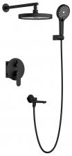 Душевой комплект BELZ B713 B80713-7 С ВНУТРЕННЕЙ ЧАСТЬЮ, черный