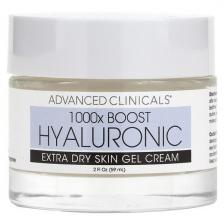 Advanced Clinicals, Moisture Boost Hyaluronic, крем-гель для очень сухой кожи, 2 жидк. унция (2 жидк. унции)