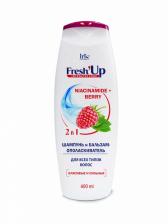 Шампунь и бальзам-ополаскиватель 2 в 1 для всех типов волос Fresh'Up Iris, 400 мл