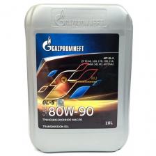 Масло трансмиссионное Газпромнефть GL-5, 80W-90, 10 л
