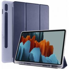 Чехол Samsung Galaxy Tab S7 / S8 11" с держателем для стилуса и охлаждением темно-синий
