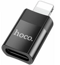 Адаптер Hoco UA17 Lightning/USB 2.0 (Black)