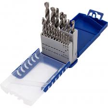 Набор спиральных сверл по металлу от бренда YATAFORCE, состоящий из 21 предмета. Этот набор идеально подходит для сверления отверстий в металлических изделиях различной толщины и является незаменимым инструментом как для профессионалов, так и для любителей.Высококачественный материал: Сверла изготовлены из быстрорежущей стали HSS, что обеспечивает высокую стойкость и длительный срок службы.Титановое покрытие: Обеспечивает улучшенные характеристики сверления, включая выдающуюся скорость и простое центрирование.Эффективное удаление стружки: Прокатная U-образная правосторонняя спираль сверла способствует лучшему удалению стружки и повышенной стабильности при сверлении.Универсальность:Цилиндрический хвостовик сверла подходит для использования с различными типами электроинструментов, такими как дрель, перфоратор, шуруповерт и сверлильный станок. Этот набор является универсальным и подходит для работы с различными металлическими изделиями, включая сталь, алюминий, латунь и другие материалы.Применение:Сверла по металлу HSS идеально подходят для использования в производстве, металлообрабатывающей промышленности, а также в ремонтных работах и при выполнении базовых домашних задач.Удобная упаковка:Набор поставляется в блистере, что обеспечивает удобную транспортировку сверл и позволяет сохранить их в хорошем состоянии на протяжении длительного времени.Выберите набор сверл по металлу HSS от YATAFORCE и обеспечьте себя качественными инструментами для выполнения любых задач!