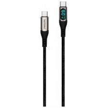 Кабель Philips DISPLAY USB C - USB C, 60W, 1.2м, черный (DLC9060B/74)