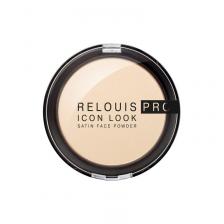 Пудра компактная RELOUIS PRO Icon Look Satin Face Powder тон 00, 9 г.