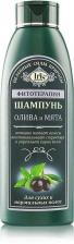 Iris Фитотерапия Шампунь "Олива и мята" для сухих и нормальных волос, 500 мл
