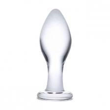 Анальная пробка Classic Glass Butt Plug Glas, бесцветный, до 12 см