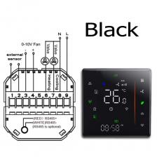 Модулирующий вентилятор 0-10 В, термостат для отопления и охлаждения Wi-Fi вентиляторной катушки tuya 24 в 95-240 В опционально