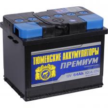 Автомобильный аккумулятор Tyumen Battery Premium 64 Ач прямая полярность L2