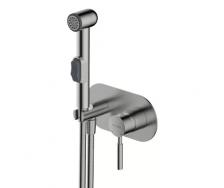 Гигиенический душ Wasserkraft Wern 4238 со смесителем, С ВНУТРЕННЕЙ ЧАСТЬЮ, никель