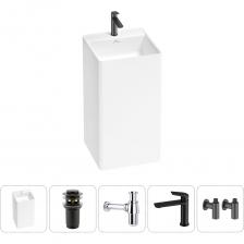 PURE BY WELLSEE — ОДЕРЖИМОСТЬ СОВЕРШЕНСТВОМ Выразительная коллекция напольных раковин представлена квадратными моделями шириной 40 и 45 см. Оптимальная форма и глубина чаши обеспечат комфорт водных процедур. Лаконичность и изящество формы с тонкими стенками дополняются монолитностью и отсутствием технологических швов, что облегчает процесс ухода за изделием. Свободный пристенный монтаж предполагает водоотведение в стену или в пол и позволяет рационально организовать пространство в тандеме со стильным смесителем. Монолитный корпус скроет инженерные коммуникации. ВАННАЯ КОМНАТА В СТИЛЕ WELLSEE Акриловые раковины в сочетании с функциональными смесителями и сифонами, донными клапанами, стильными аксессуарами и современной коллекцией зеркал 7 Rays' Spectrum разных форм и размеров, с яркой фронтальной и фоновой LED-подсветкой или же без подсветки позволяют создавать разнообразие комплексных решений Wellsee для интерьеров Вашей мечты!