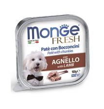 Monge Dog Fresh Lamb / Влажный корм Консервы Монж Фреш для взрослых собак Ягненок (цена за упаковку)